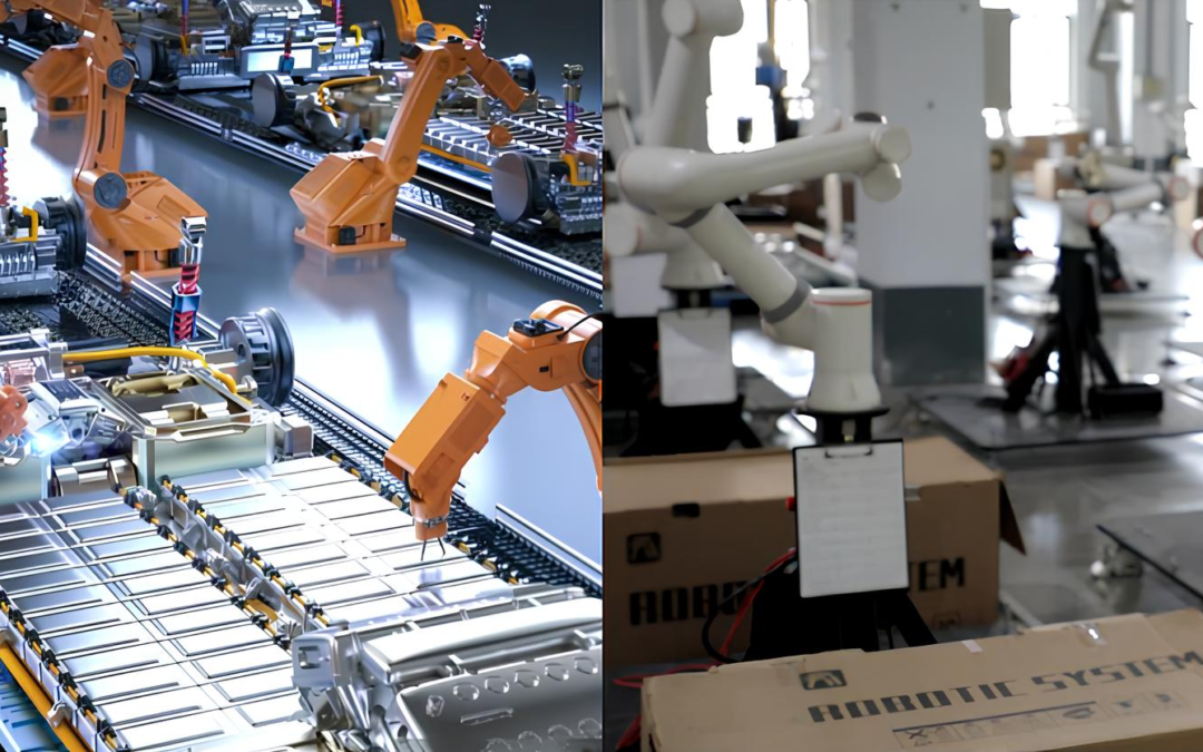 What is the difference between a robot arm and a Cobot?